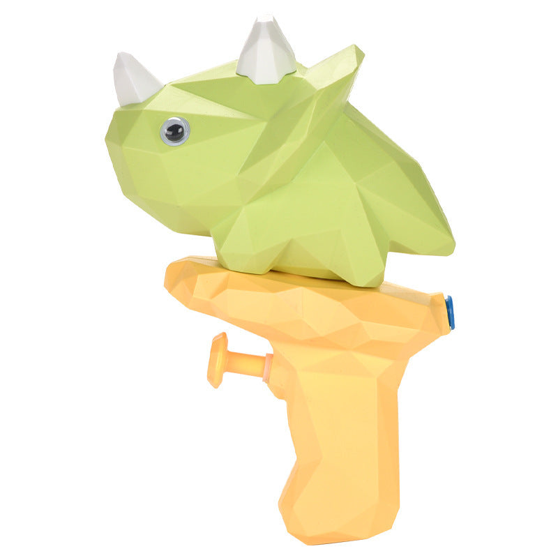 Cartoon Dinosaur Water Gun Toy Mini Press Water Spray Gun Water Fight Parent-Child Interaction Outdoor Water Toy